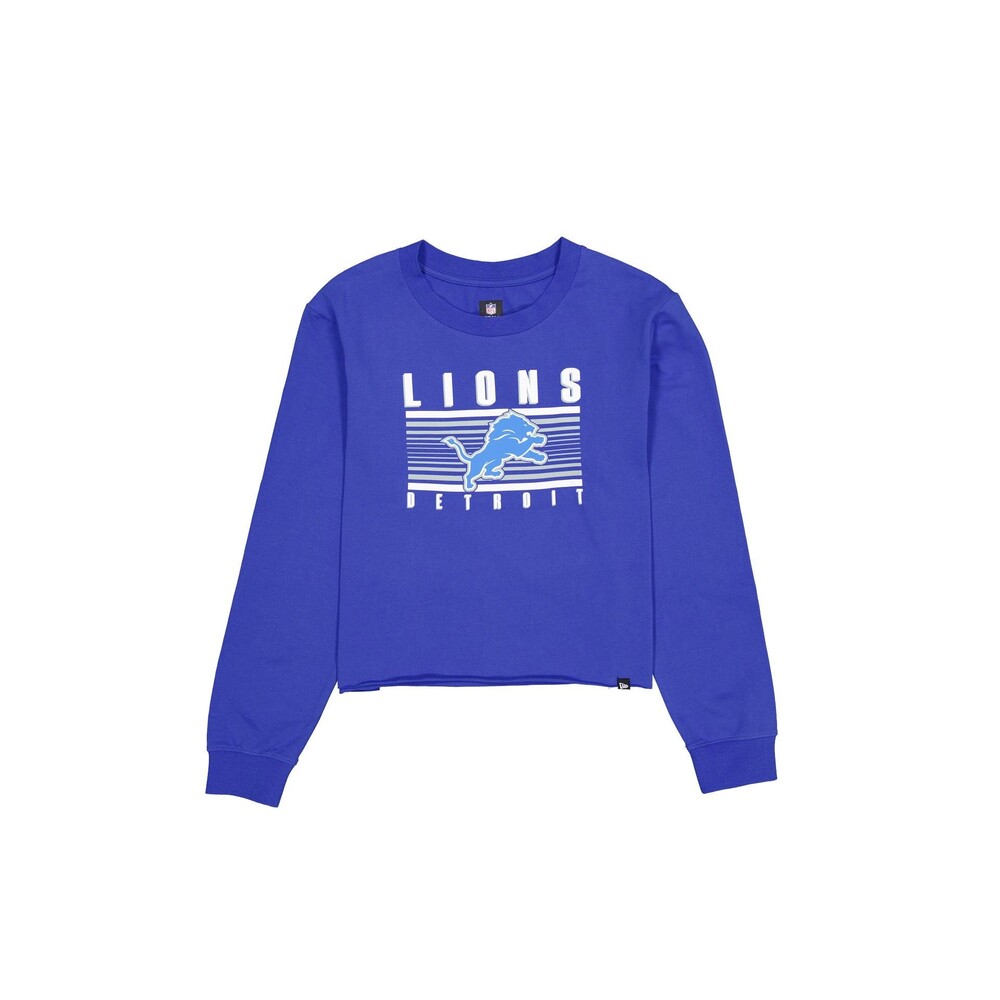 New Era Detroit Lions Active Women's Long Sleeve T-Shirt - Size XS